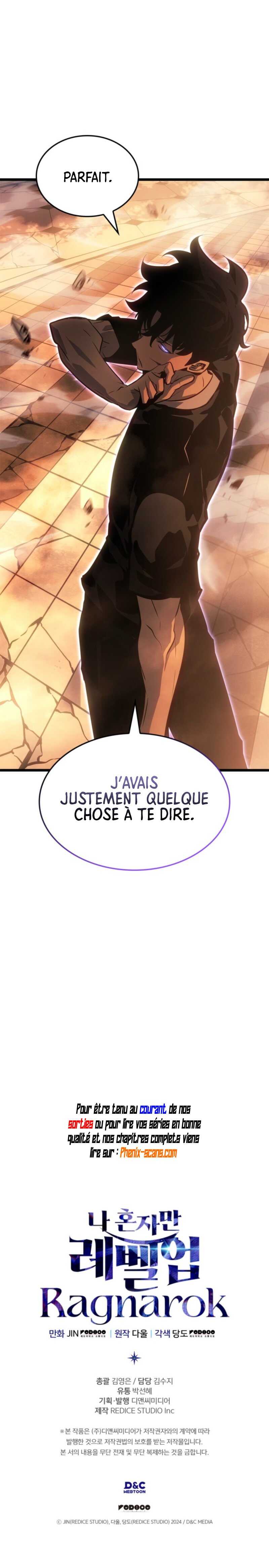 Read Solo leveling Ragnarok Scan Manga Online