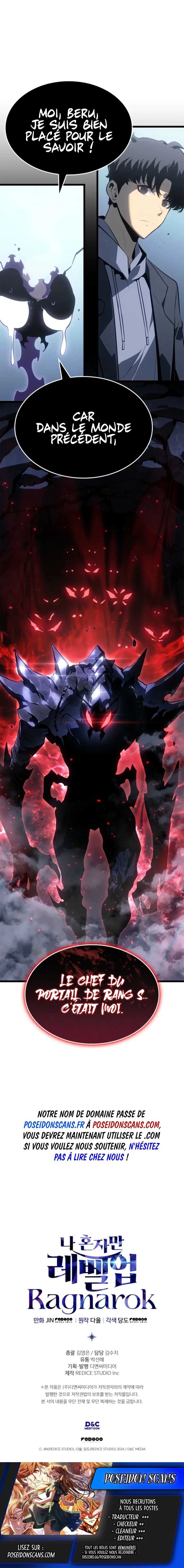 Read Solo leveling Ragnarok Scan Manga Online