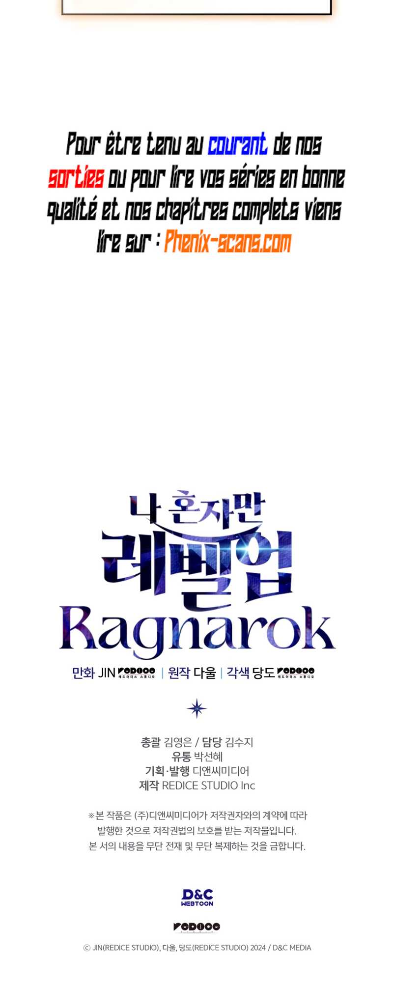 Read Solo leveling Ragnarok Scan Manga Online