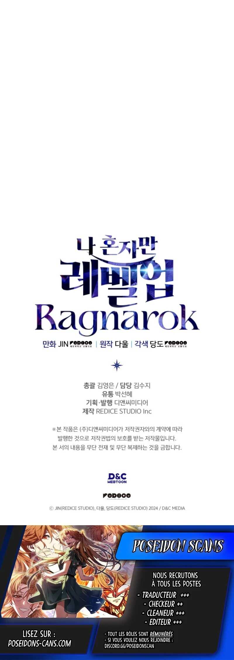 Read Solo leveling Ragnarok Scan Manga Online