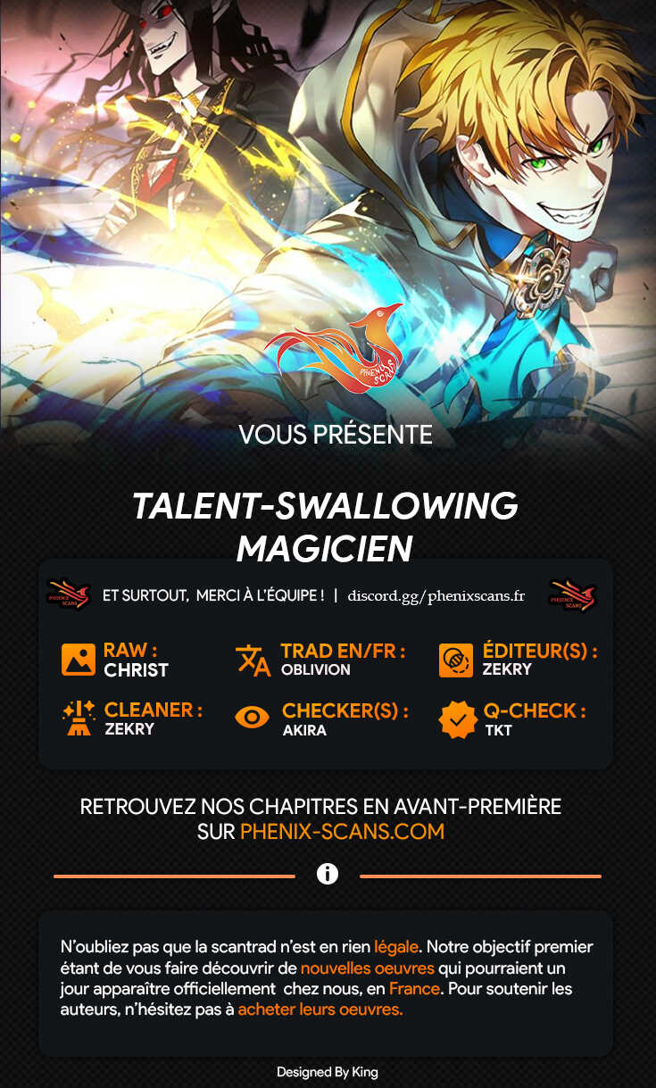 Read Talent-Swallowing Magician Scan Manga Online
