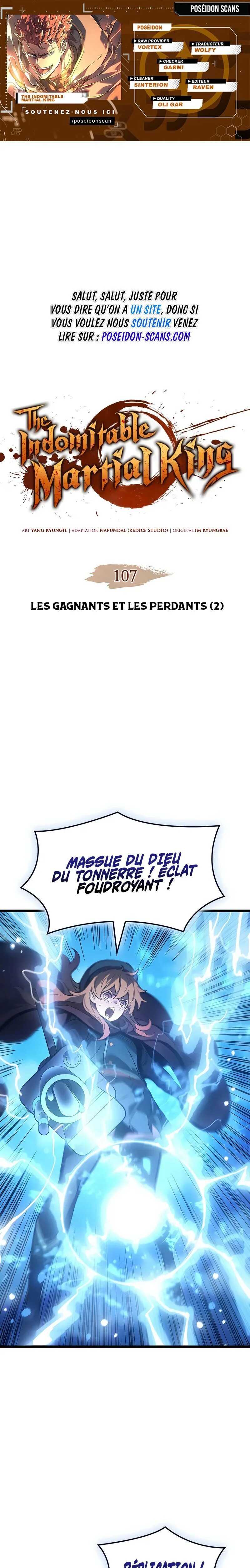 Read The Indomitable Martial King Scan Manga Online