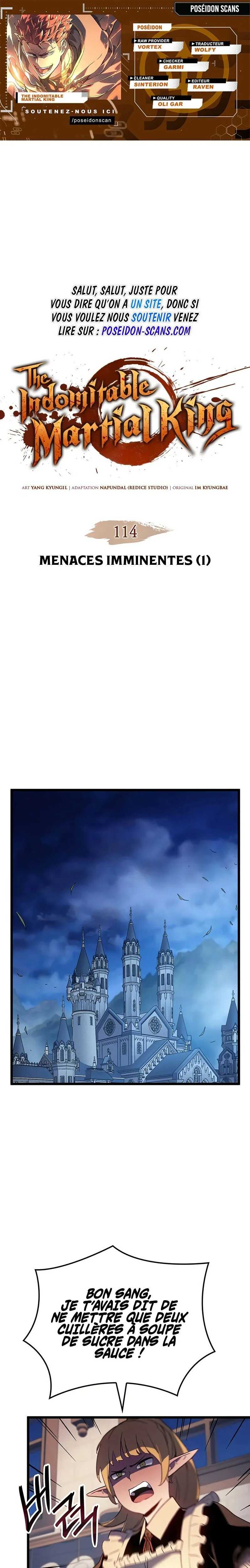 Read The Indomitable Martial King Scan Manga Online