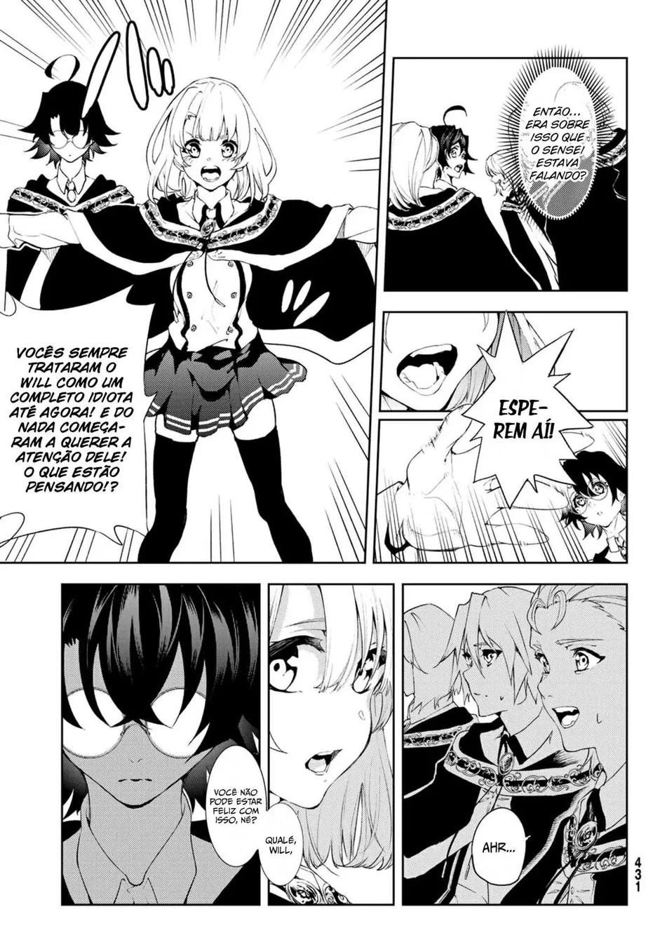 Read Wistoria Wand and Sword Pt Manga Online